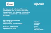 Das ist der Titel der Präsentation Un sistema di ... · Alessandro Mazzocato Alperia SpA Engineering & Consulting Bolzano, 28/01/2016 Klimahouse 2016. Musterkapitel, Beispielthema