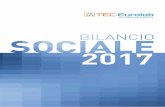 BILANCIO SOCIALE 2017 - tec-eurolab.com · Bilancio sociale 2017 ... Organismo di certificazione Centro di formazione Risorse umane Sistemi ... di ricerca Istituti di credito Fornitori