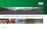 L’AGRICOLTURA ITALIANA CONTA 2014 - agr.unipg.it DEF... · da visitare subito dopo l’arte e la cultura. L’importanza del binomio cibo-cultura e la forte vocazione in tal senso