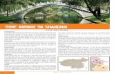dove andare da shanghai - Utat Viaggi · il 60% delle case risale alle dinastie Ming e Qing: si contano 100 cortili classici, oltre 60 porte scolpite, 14 ponti antichi e si dice che