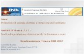 Produzione di energia elettrica e protezione dell’ambiente · Giacobbe Braccio ENEA, Unità Tecnica Tecnologie Trisaia UTTRI Roma, 28 novembre 2012 ... “Sviluppo di processi ad
