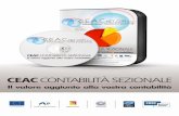 CEAC CONTABILITÀ SEZIONALE - ceacnet.com in Pdf 2013/CEAC... · Lista analica di bilancio Export Mastrini su MS Excel ... (Riparzione Cos per progeo e voce di spesa) - Gesone Cassa