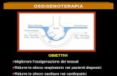 Presentazione di PowerPoints99b2fc3326fc85b2.jimcontent.com/.../1242583790-Ossigenoterapia.pdf · OSSIGENOTERAPIA OBIETTIVI Migliorare l’ossigenazione dei tessuti Ridurre lo sforzo