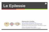 Le Epilessie - unica.it. Insegnati... · Classificazione ILAE 2001 Esempio di classificazione delle sindromi epilettiche Sindromi specifiche Epilessia mioclonica benigna dell’infanzia