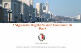 L’Agenda Digitale del Comune di - Europe Direct Puglia · Protocollo Informatico Dematerializzazione Strumenti di governance Cooperazione applicativa Collaboration SIT . La Rivoluzione