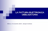 LA FATTURA ELETTRONICA OBBLIGATORIA - aidc.pro · duplicato informatico della fattura elettronica nell’area riservata del cliente SISTEMA di INTERSCAMBIO FORNITORI IN ENTRAMBI I