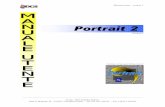 Vestizione di immagini bidimensionali - TARTALLEGRE DA … · M a nul et – v rsio 3 5 L’interfaccia di PORTRAIT 2 è composta dal menu dei comandi con la relativa toolbar e dalla