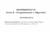 INFORMATICA III Parte B -Progettazione e Algoritmi€™efficienza degli algoritmi e strutture dati impiegate – il linguaggio di programmazione ad oggetti Java e l ... shaffer/Book/Java3e20100119.pdf
