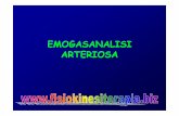 EMOGASANALISI - lnx.mednemo.itlnx.mednemo.it/wp-content/uploads/2009/07/EMOGASANALISI.pdf · Prelievo arterioso • Il prelievo arterioso può essere eseguito nelle ... – Embolia