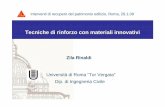 Università di Roma “Tor Vergata” Dip. di Ingegneria Civile Rinaldi.pdf · 9Incrementare la resistenza a trazione dei pannelli di nodo trave-pilastro mediante applicazione di