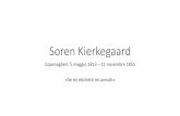 Soren Kierkegaard - istitutosangabriele.it · della fede, il punto di resistenza e perciò il segno della trascendenza della verità cristiana di fronte alla ragione. Lo scandalo