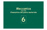 2017-2018 Cinematica del punto materialecosmo.fisica.unimi.it/assets/LezioniMeccanica1718/Meccanica...L06.pdf · Meccanica 2017-2018 Cinematica del punto materiale 6. v0 Consideriamo