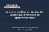 Le nuove frontiere del Welfare tra variabili giuslavoristiche ed ... chiomenti.pdf · Le nuove frontiere del Welfare tra variabili giuslavoristiche ed opportunità fiscali . Servizi