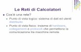 Le Reti di Calcolatori - webuser.unicas.itwebuser.unicas.it/tortorella/Alfinfo/pdf/reti.pdf · ¾Local Area Network (LAN) ¾Metropolitan Area ... Reti Locali (LAN) computer cavo Rete