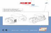 Manuale di Uso e Manutenzione Use and Maintenance Manual ... manual_1.pdf · 7.2 Controllo dei cuscinetti. 7.3 Anomalie e rimedi. ... • Gli elementi costruttivi dell’impianto