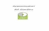 Armonizzatori del Giardino - silviamalagoli.files.wordpress.com · Gli Armonizzatori per il Giardino sono il frutto del progetto “Floriterapia per l’Ambiente”, un progetto eco
