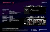 PIONEERDJ di un set di filtri mutuati direttamente dal modello di riferimento DJM-900nexus, il DJM-250 offre le funzionalità di un mixer di alta qualità a un prezzo che non manderà