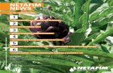 NETAFIM NEWS - sistemirrigazione.it · I nostri sistemi avanzati di microirrigazione, uniti alle conoscenze agronomiche, ci permettono di offrire agli agricoltori soluzioni complete