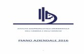 PIANO AZIENDALE 2016 - izsum.it AZIENDALE 2016(firmato).pdf · Amministrativo, previa consultazione dei Direttori di Struttura Complessa gli Obiettivi Strategici ... il corretto dimensionamento