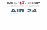 24 COLORI.docx · Web viewLa CABEL ENERGY opera criteri di QUALITA’ nella pro- gettazione, sviluppo, fabbricazione, installazione ed assi- stenza dei propri prodotti in ottemperanza