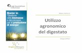 Milano, 04-02-12 Utilizzo agronomico del digestato · - produzione di odori - grado di igienizzazione ... e separazione solido\liquidocon centrifuga da laboratorio a 7.000 giri/min