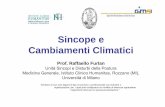 Sincope e Cambiamenti Climatici - Tigullio Cardio · Sincope e Cambiamenti Climatici Prof. Raffaello Furlan ... (Galli et al 2011 PLoS ONE 6(7): e22719. doi:10.1371)