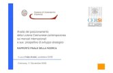 Analisi del posizionamento della Liuteria Cremonese ... · A cura di Fabio Antoldi, condirettore CERSI Cremona, 11 Novembre 2009 Analisi del posizionamento della Liuteria Cremonese