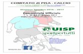 CU N°39 stagione sportiva 2016-2017 - uisp.it N°39 stagione sportiva 2016... · prescrizione di integratori specifici per lo sport - test di valutazione funzionale (Conconi, Bruce,