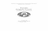 Fondo Angelo Conti - vieusseux.it · appunti di botanica e poche altre annotazioni, quasi tutte a matita. 2.6-7: N. 2 quaderni raccolti in fascetta dal titolo d'altra mano: "Taccuini