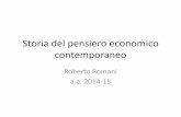 Storia del pensiero economico contemporaneo - unite.it .Storia del pensiero economico contemporaneo