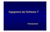 Ingegneria del Software T - lia.disi.unibo.itlia.disi.unibo.it/Courses/IngSwT1617/Slide_1.pdf · l'avvento dei calcolatori di terza generazione (circuiti integrati), rende possibili