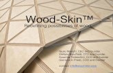 Redeﬁning possibilities of wood - TRIWU · Strutture geodetiche, - Superﬁci adattive, - Materiale „Smart“ ed interattivo, - Superﬁci multimateriale, - Architetture modulari