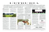 L'ETR. IMP. 22/2006 - letruria.it · nuovo singolo “Le tasche piene di sassi” è tra le hit del momento in tutte le radio. Laura Lucente. L’ETRURIA N. 7 ATTuALITà 15 APRILE