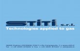Technologies applied to gas - stiti.itstiti.it/wp-content/uploads/2018/12/Catalogo-S.T.I.T.I_1..pdf · attraverso lo scambio termico tra l'acqua (scambiatore ad acqua) o il vapore