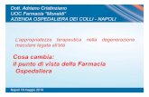 Cosa cambia: il punto di vista della Farmacia Ospedaliera - Maggio/0519 DMLE Napoli... · Sistema tetti sulla farmaceutica: Spending Review interventi in Sanità legge 135/2012 art.15