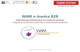 WAM e-Invoice B2B - Confcommercio Milano · Dematerializzazione dei Processi aziendali Chi siamo ... bancario o postale, carta di debito o carta di credito o assegno bancario, circolare