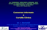 Consenso Informato e Cartella Clinica dr. I. Bertoldi consenso informato e... · 2014-09-04 · Cartella Clinica dr. I. Bertoldi U.O.C. di Chirurgia II ... prestampato relativo al