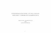 FEDERAZIONE ITALIANA SPORT ORIENTAMENTO - fiso.it · capo iii - determinazione delle sanzioni art.36 - criteri per la determinazione delle sanzioni art.37 - tentativo art.38 - recidiva