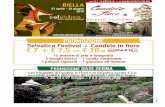 selvaticafestival.net PROMOZIONE Selvatica Festival ... · Con il biglietto di Candelo in Fiore o di Selvatica sconto € 2,00 per la visita guidata alla Conca dei rododendri dell’Oasi
