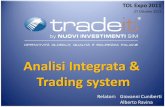 Analisi Integrata & Trading system · Analisi Macroeconomica Analisi Fondamentale Analisi Tecnica Analisi dei Volumi . Il trader è come un surfer: ... e dei mercati Permette di cavalcare