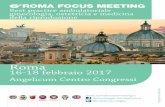 6°ROMA FOCUS MEETING Best practice ambulatoriale ... ROMA FOCUS MEETING definitivo.pdfCochrane reviews Roma, 16-18 febbraio 2017 best practice ambulatoriale ginecologia, ostetricia