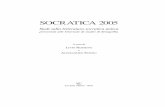 SOCRATICA 2005 - rossettiweb.it ROSSETTI.pdf · Socrate e i dialoghi socratici. 1. Considerazioni introduttive ... sostanziale oscuramento di altri modi più tradizionali di fare