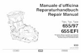 655/97 655EFI - pegaso.fr Type 655_97 Repair Manual (EN).pdf · Il presente manuale contiene i dati e le istruzioni essenziali per una manutenzione e riparazione qualificata del motore