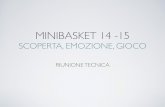 MINIBASKET 14 -15 - deposoft.com.ar idiomas/italiano/MINIBASKET14_15_2.pdf · logico, intuitivo e creativo) e pratiche (abilità manuale, uso di metodi, di materiali, di strumenti).