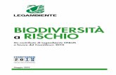 Biodiversità rischio - parcolefolaghe.it - Dossier Biodiversita x... · che causano la perdita di biodiversità e ... entro il 2030 a causa della pesca, ... Tale perdita di biodiversità