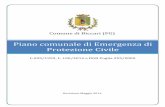 Piano comunale di Emergenza di Protezione Civile · Tavola 8 Rischio idrogeologico: ... Manuale Operativo per la Predisposizione di un Piano comunale di Protezione Civile – ottobre