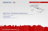 NOTA TERRITORIALE - agenziaentrate.gov.it · con la collaborazione dell’Ufficio Statistiche e Studi ... Statistihe e Studi del Merato Immo ... provincia, Firenze (1,41%), Pisa (1,35%)e