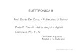 Generatori di Segnali con Porte Logiche - Corsi di Laurea ...corsiadistanza.polito.it/corsi/pdf/01AUACC/parte_e/circ_AD5.pdf · • Generatore di onda quadra con porte logiche ...