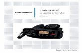Link-5 VHF Guida utente - ww2.lowrance.com · 2-5 Dati e ora GPS ... Note speciali pe l'uso dei canali USA