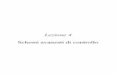 Lezione 4 Schemi avanzati di controllo - Intranet DEIBhome.deib.polimi.it/rocco/controlli/LEZ4.pdf · La funzione di trasferimento C(s) descrive il comportamento dinamico del compensatore